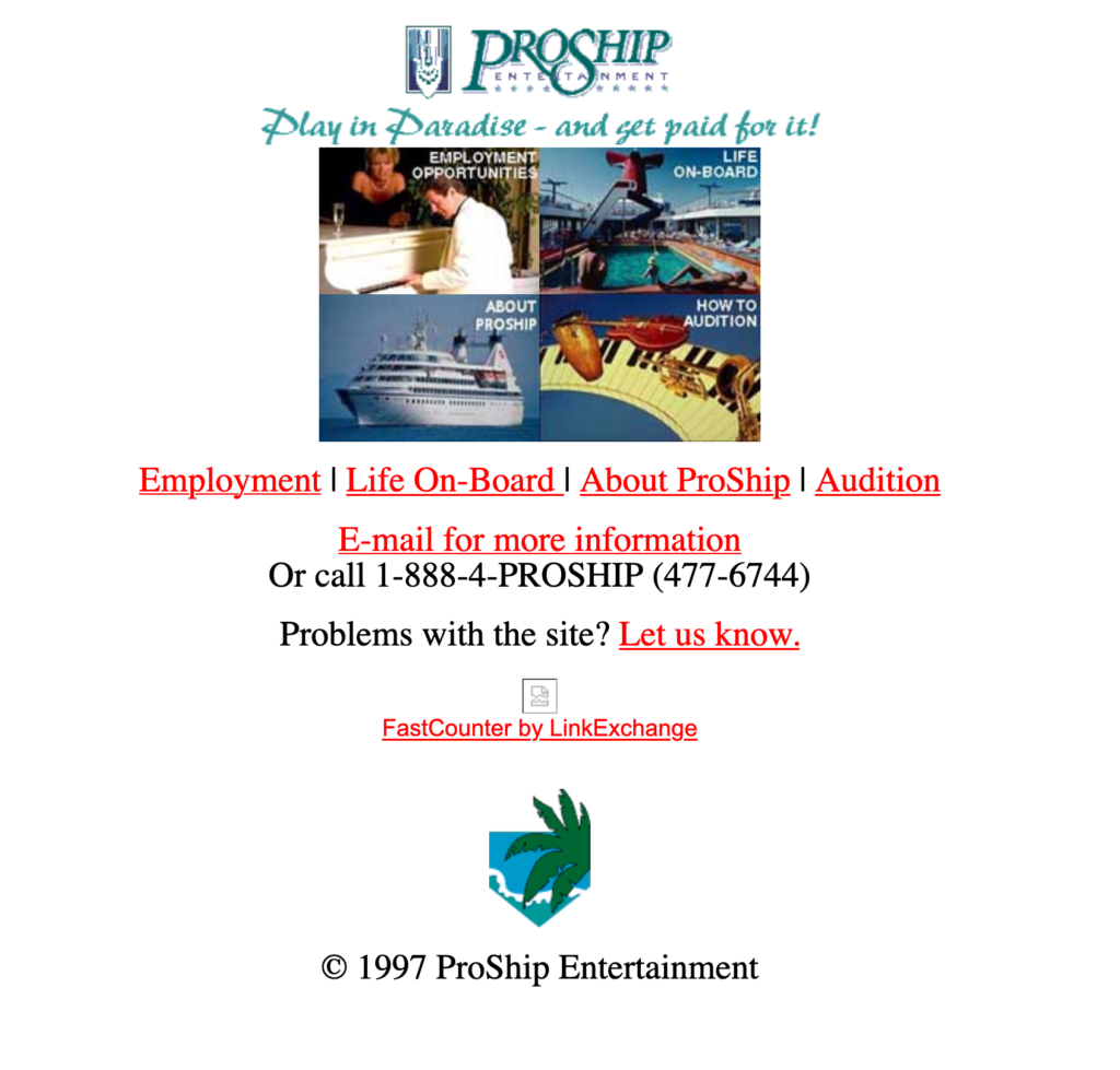 Proship Pin Welcome to our new website! – Proship Entertainment
